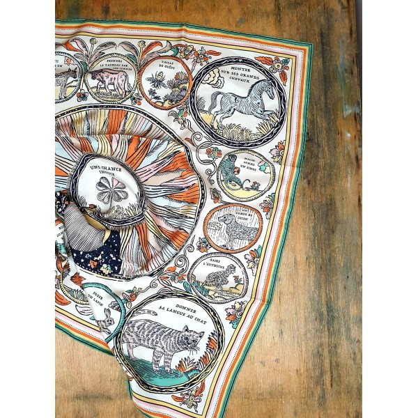 Inoui Editions šilko skara CHANCE INOUI MULTICO